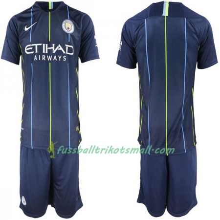 Fußballtrikots Manchester City Kinder 2018-2019 Kurzarm Auswärts-trikot kaufen